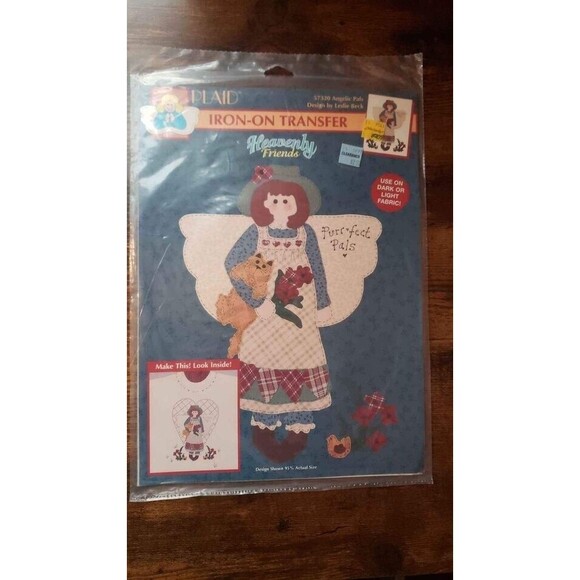 Crafter Lot of 7 Vintage Iron On Transfer Sew On Crafts Sewing Crafting - Picture 3 of 8